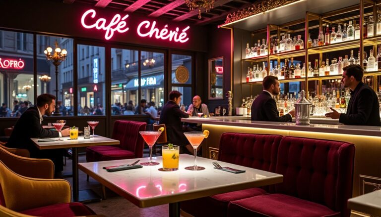 Découvrez Café Chérie : la brasserie bar à cocktail incontournable de 2025