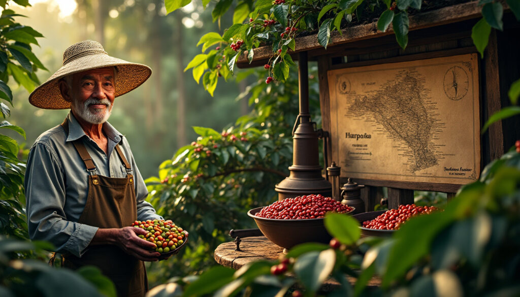 explorez l'histoire fascinante du café bourbon pointu et découvrez ses particularités uniques qui en font un trésor des amateurs de café.