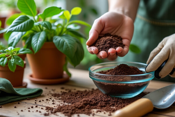 découvrez comment utiliser le marc de café comme un engrais naturel et efficace pour nourrir et revitaliser vos plantes tout en recyclant vos déchets de manière écologique.