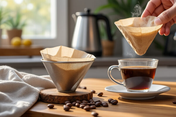 découvrez comment choisir le meilleur filtre à café pour obtenir une tasse parfaite, en tenant compte des matériaux, de la compatibilité et des saveurs pour une expérience café optimale.