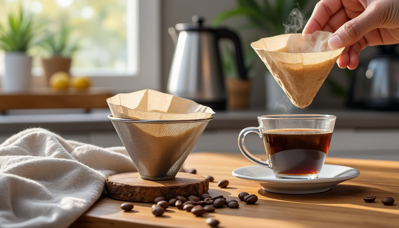 découvrez comment choisir le meilleur filtre à café pour obtenir une tasse parfaite, en tenant compte des matériaux, de la compatibilité et des saveurs pour une expérience café optimale.