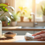 découvrez comment associer le marc de café et le vinaigre blanc pour nettoyer votre maison naturellement et réduire l’usage de produits ménagers chimiques.