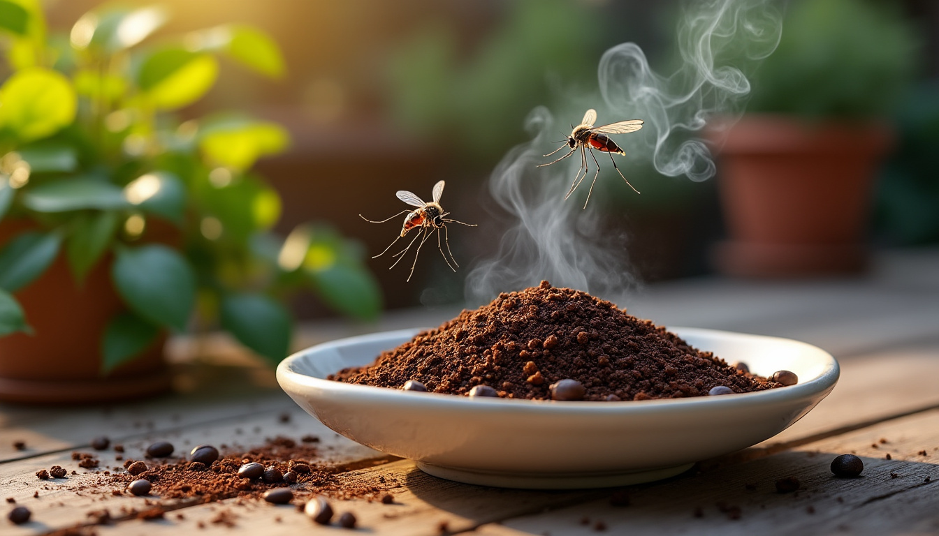 le marc de café peut-il éloigner les moustiques ? découvrez son efficacité, comment l’utiliser et les précautions à prendre pour profiter des beaux jours.